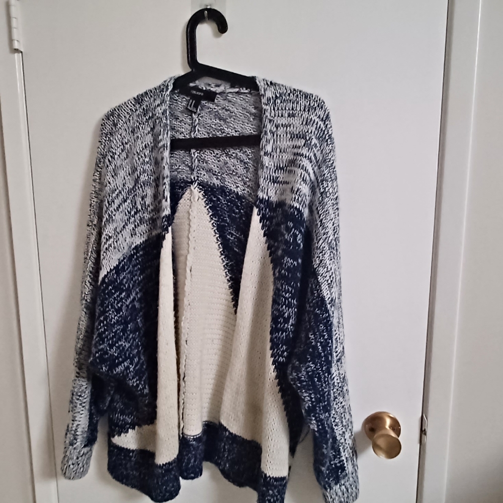 wool batwing cardigan